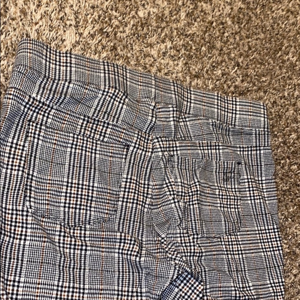Seven7 Womens Black & White Plaid/Gingham Leggings - Picture 5 of 5